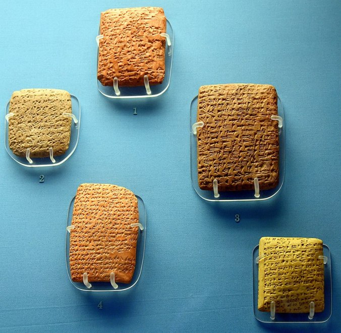Cinco cartas de Amarna